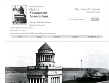 Tablet Screenshot of grantstomb.org